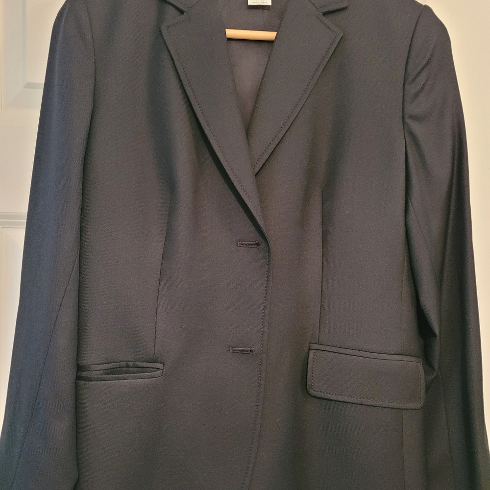 J Crew Size 8 Black Pantsuit